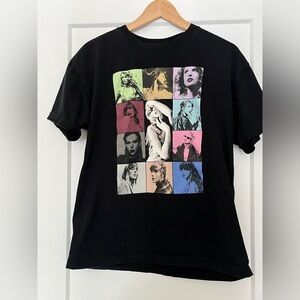 Authentic Taylor Swift Era's Tour 2023-2024 Merchandise 100% Cotton Graphic Tee